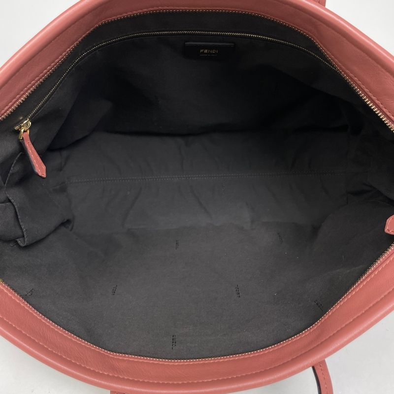 Fendi Pecan Pattern Tote Bag Shoulder Bag Tote Bag Canvas Brown 8bh185 Women