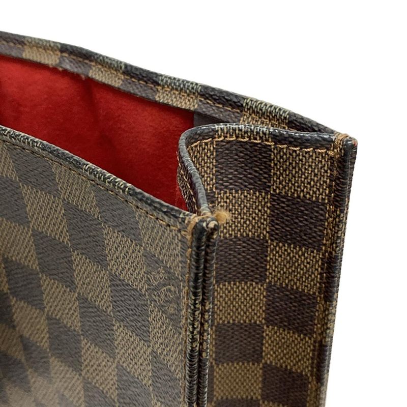 Louis Vuitton Tote Bag Damier Sac Pla (old Shape ) N51140 Ebène