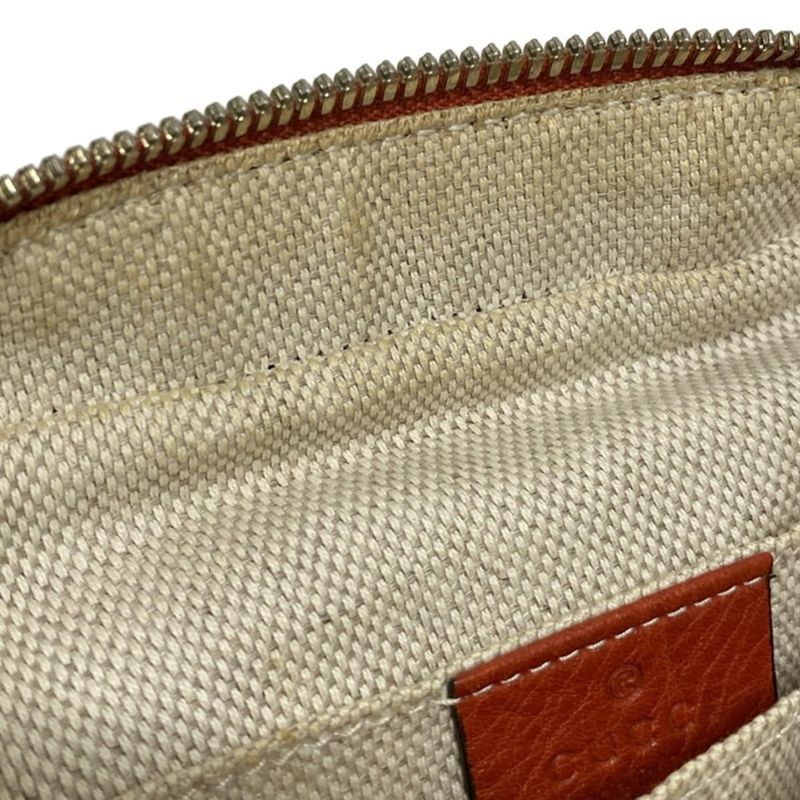 Gucci Shoulder Bag Soho 308364 Red Tassel Leather