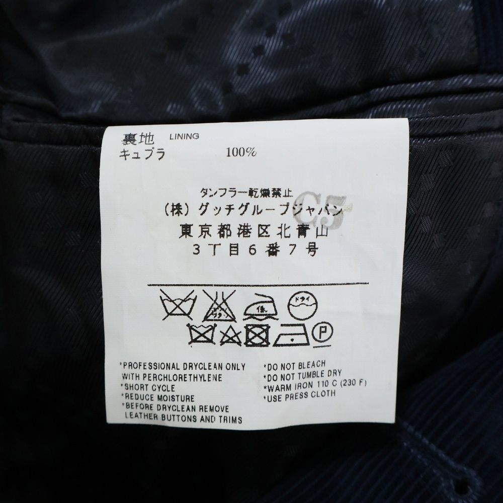 Gucci Corduroy 2b Tailored Jacket Navy