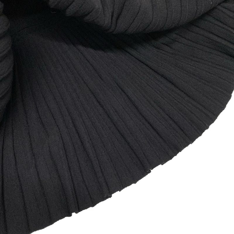 Chanel Dress Size 36 S Women - P34252k00949 Dark Gray and Black Long Sleeves