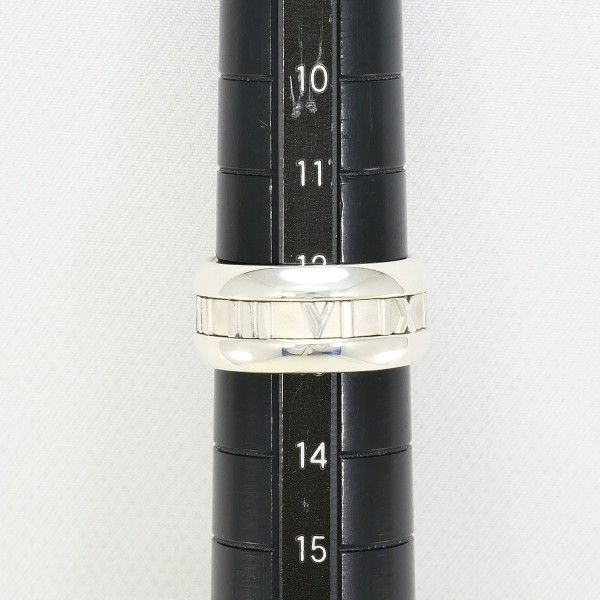 Tiffany & Co Atlas Silver Ring Size 12.5 Total Weight Approx 7.5g