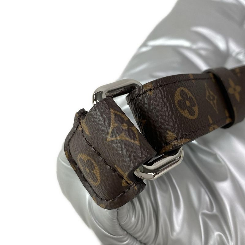Louis Vuitton Waist Pouch LV Pillow Maxi Bum Bag M20971 Silver