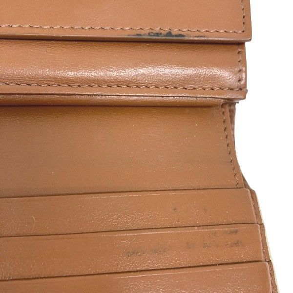 Celine Triomphe Small Flap Wallet White Trifold Wallet Women's