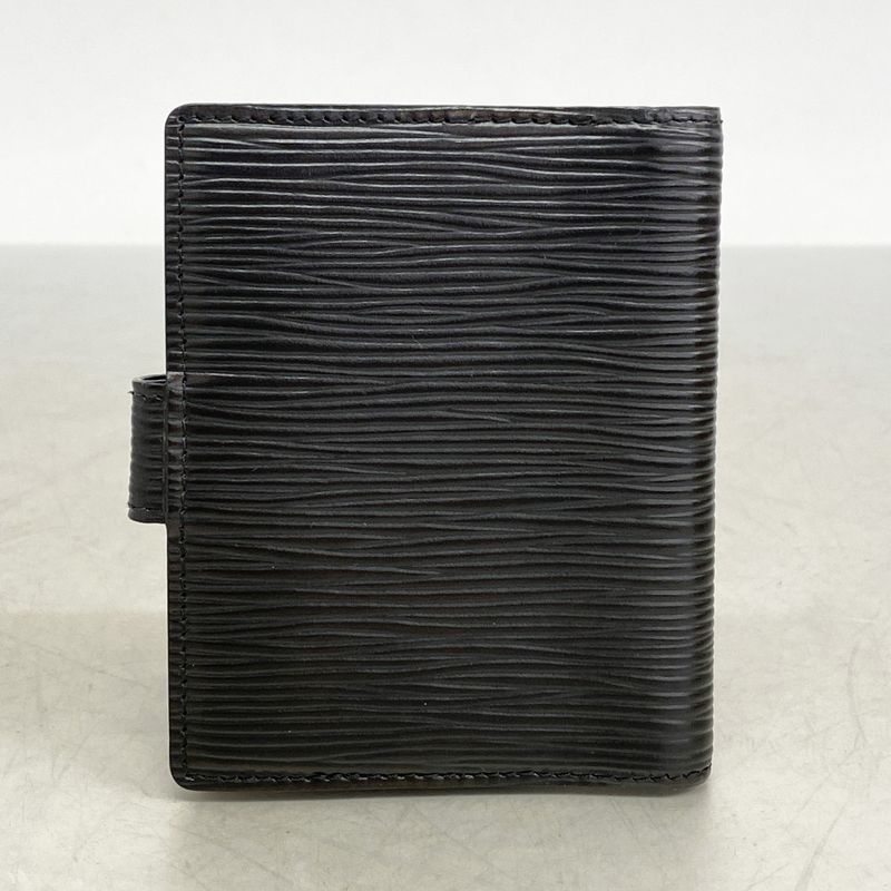 Louis Vuitton Notebook Cabas - Epi Agenda Mini R20072 Noir Black Men Women