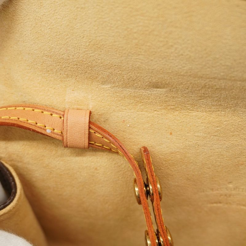 Louis Vuitton Shoulder Bag Monogram Pochette Twin PM M51854 Brown Ladies