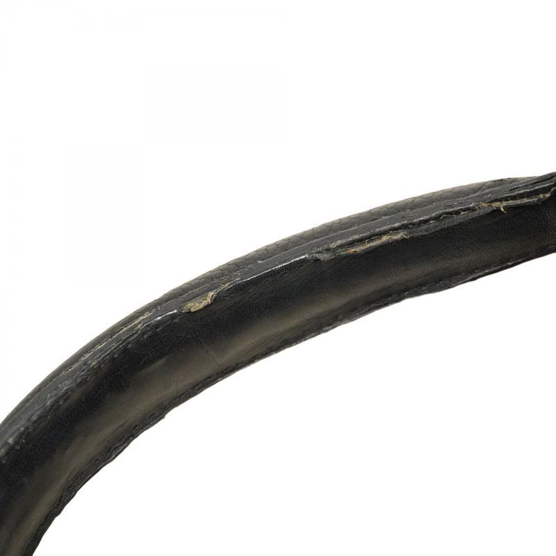 Chanel Handbag Matelasse Caviar Skin Black Gold Hardware Women