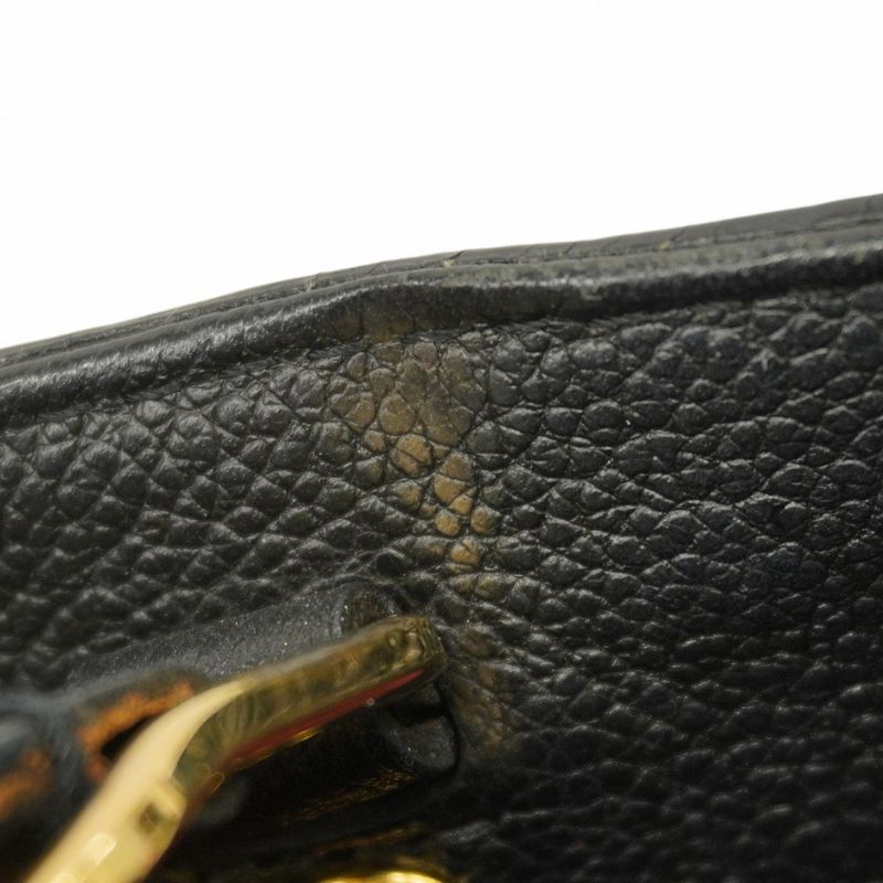 Louis Vuitton Tote Monogram/empreinte Bicolor Montaigne BB M45778 Black Beige