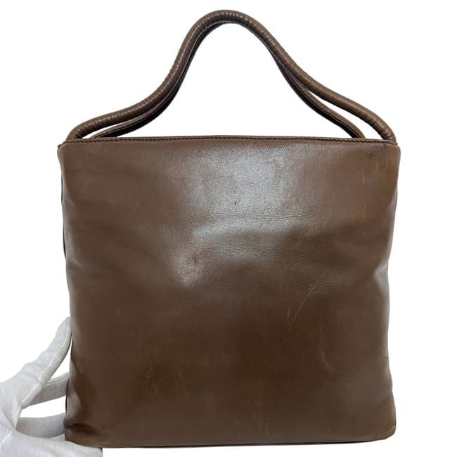 Prada Handbag Brown Bruciato B6263 Top Handle