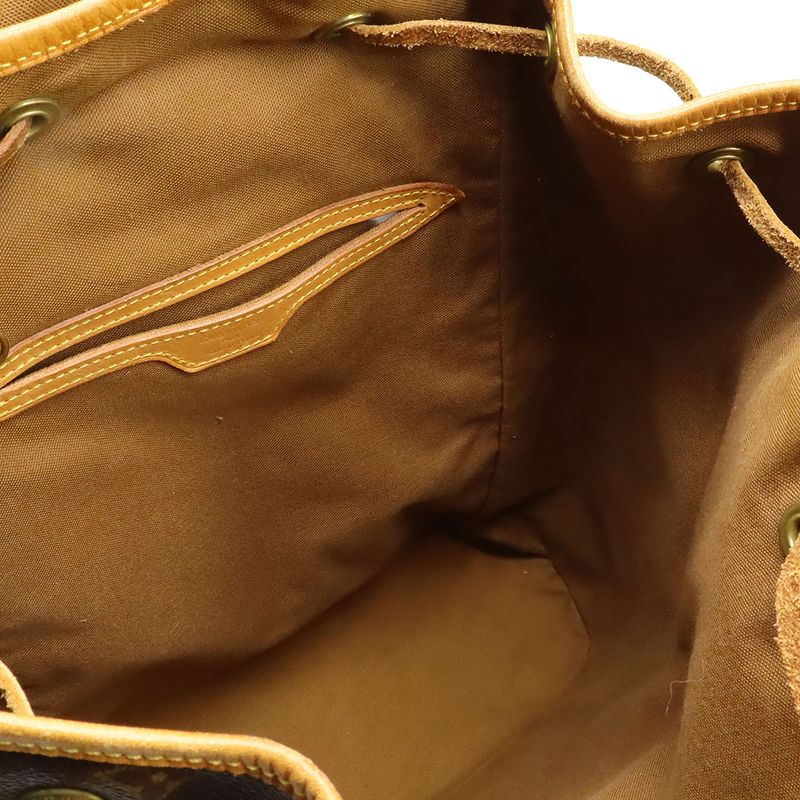 Louis Vuitton Monogram Montsouris gm Backpack Sac Rucksack Shoulder Bag M51135