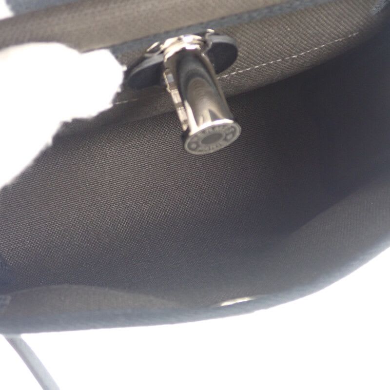 Hermes Herbag Her Bag Zip Mini Shoulder Vash Hunter Toile