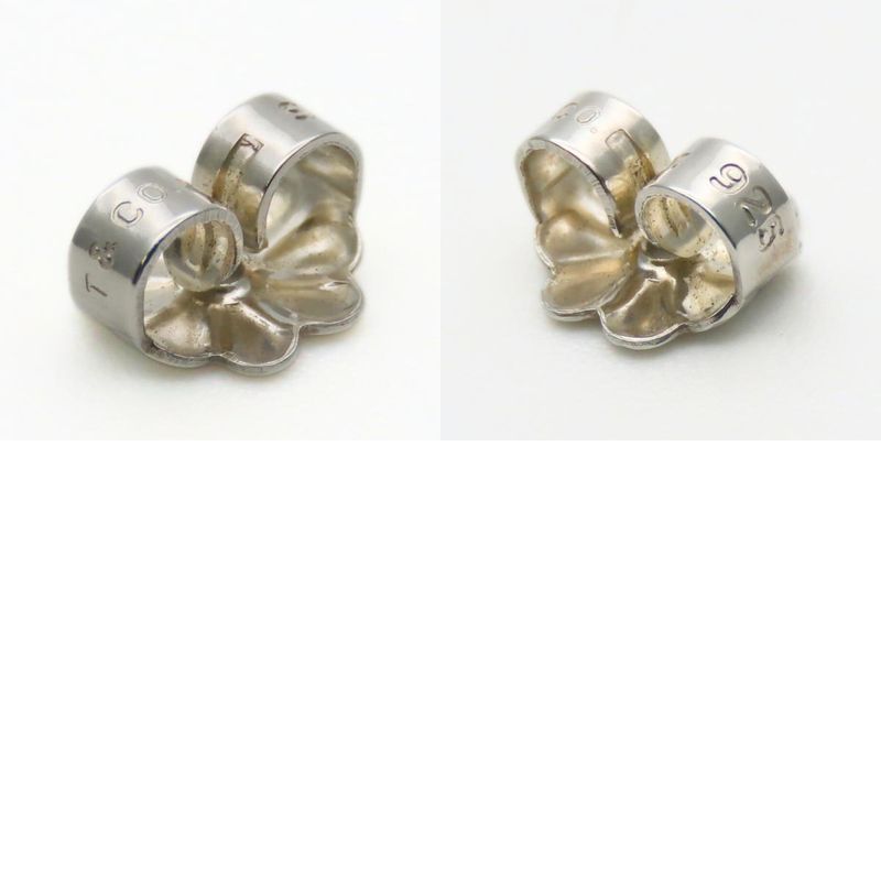 Tiffany & Co Earrings Loving Heart Silver 925 Approx 1.3 g Paloma Picasso