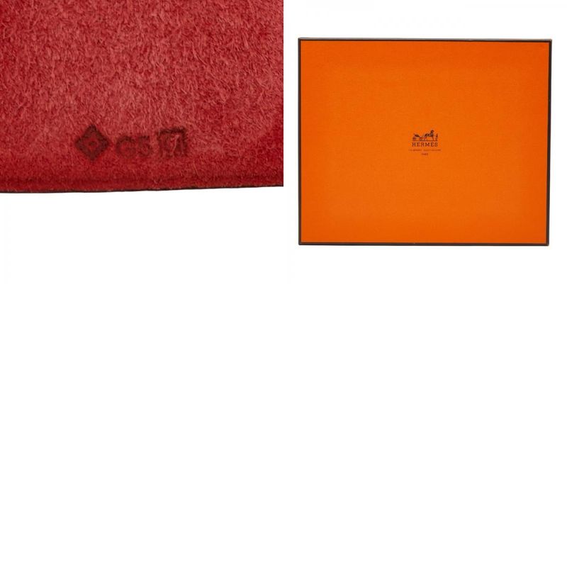 Hermes Ulysse MM Notebook Cabas - Notebook Red Taurillon Clemence Women Hermes