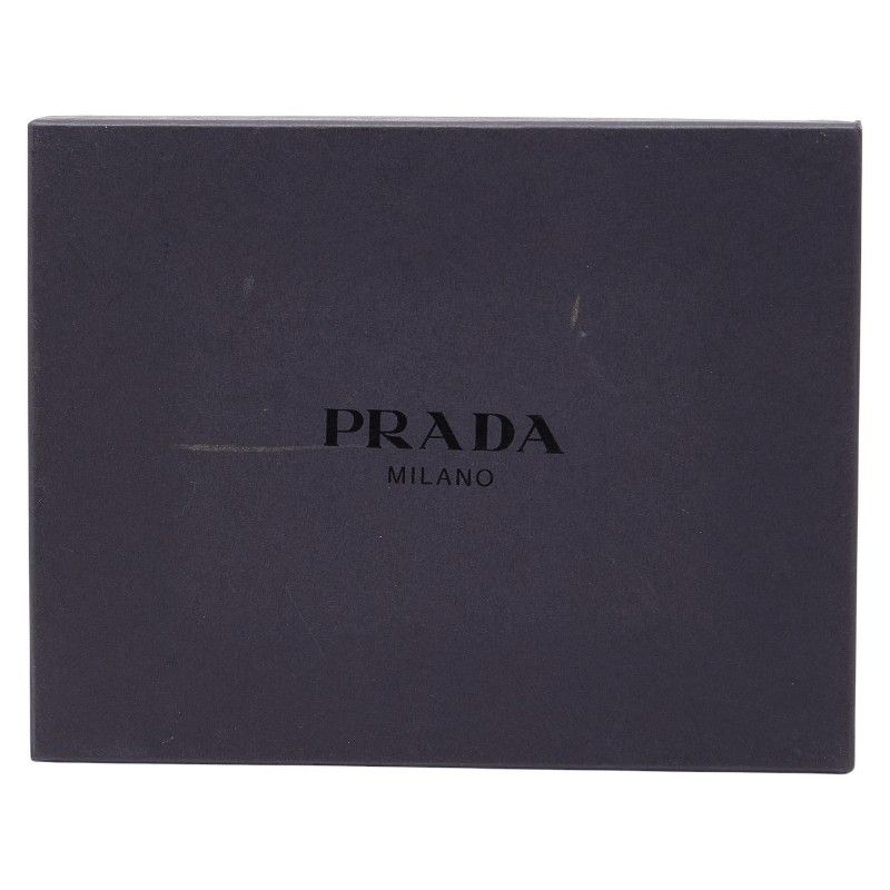 Prada Triangle Logo Plate Black Nylon Women's Prada