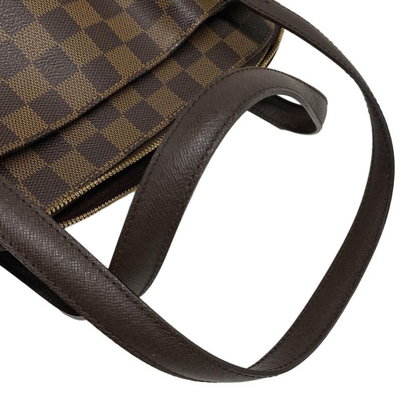 Louis Vuitton Shoulder Bag Damier Belem MM N51174 Ebène