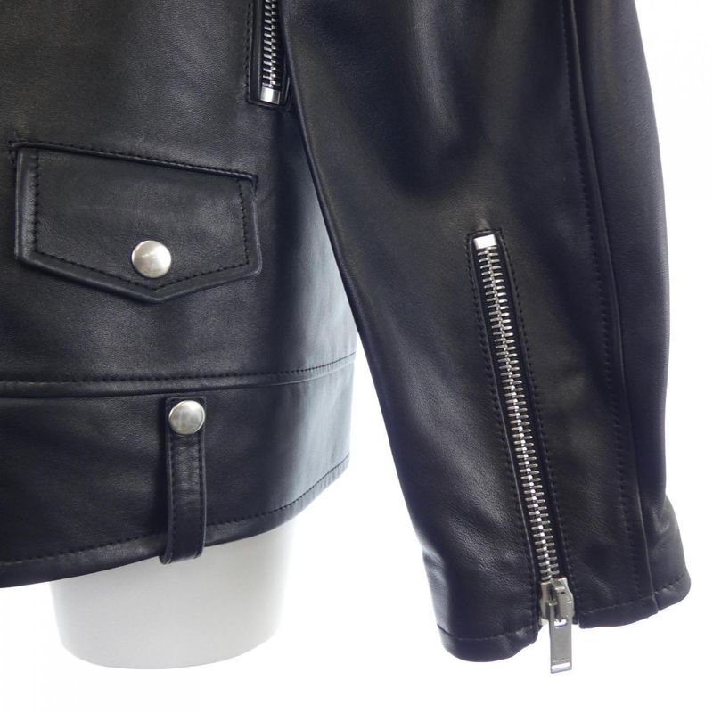 Saint Laurent L01o Classic Motorcycle Jacket 484284 Y5ya2 Leather Riders Jacket