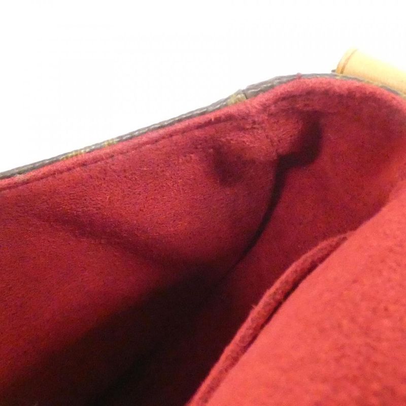 Vintage Louis Vuitton Monogram Tan Blanc M51179 Shoulder Bag