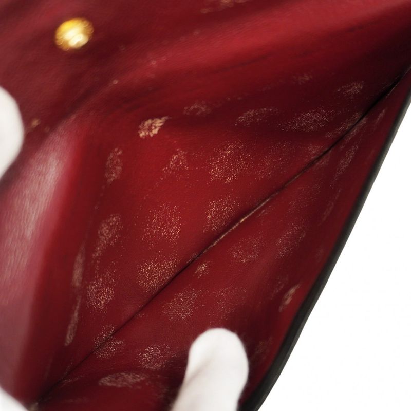 Chanel Shoulder Bag Matelasse Lambskin Black Gold Hardware Women