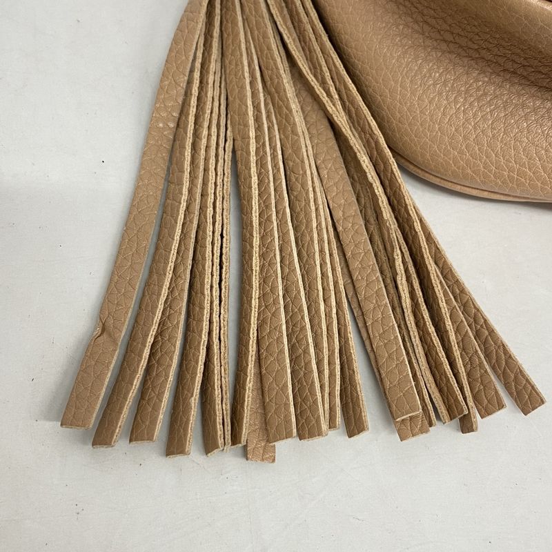 Gucci Shoulder Bag Soho 308364 Leather Beige Chien Pan Gold Hardware Women