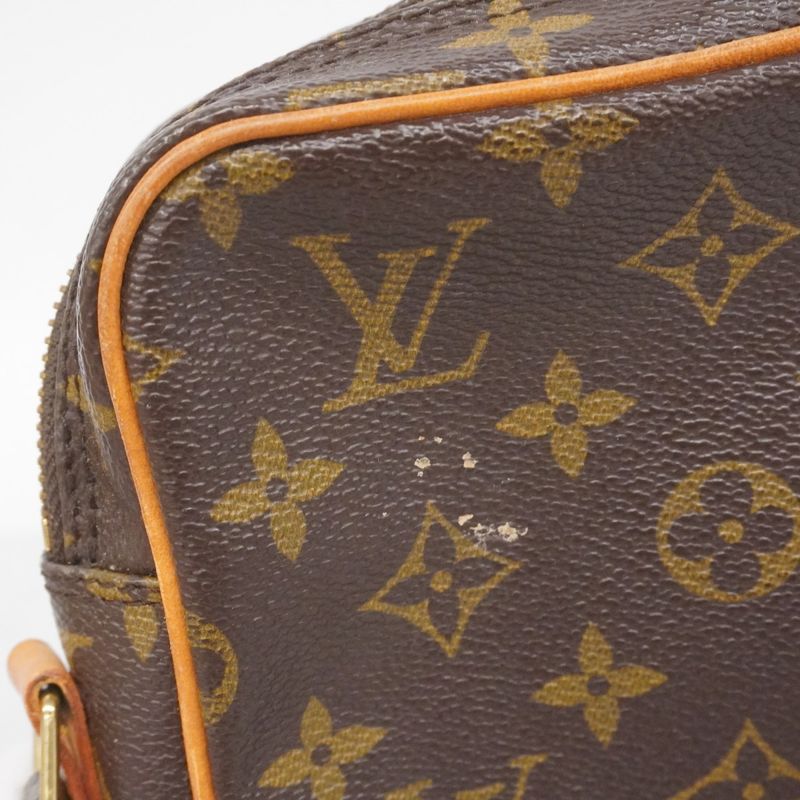 Louis Vuitton Shoulder Bag Monogram Danube M45266 Brown Ladies