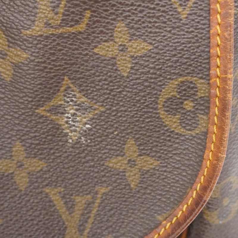 Louis Vuitton Shoulder Bag Monogram Saumur 35 M42254 Brown Ladies
