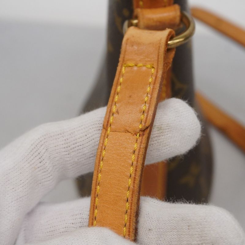 Louis Vuitton Shoulder Bag Monogram Drouot M51290 Brown Ladies