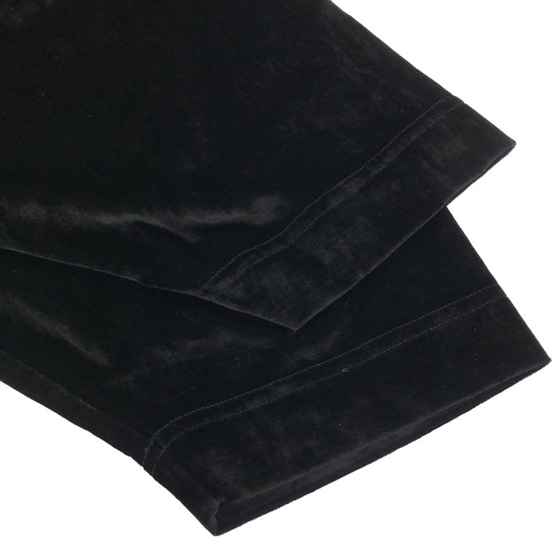 Balenciaga 22 AW Velvet Pullover Hoodie Sl91 Black