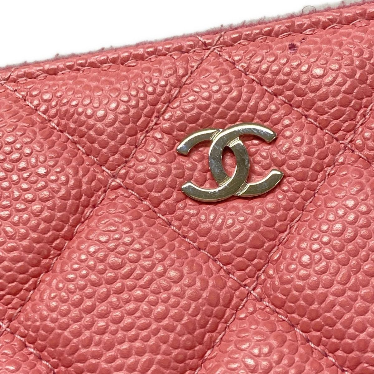 Chanel Clutch Bag - Pink Coco Mark/silver Hardware