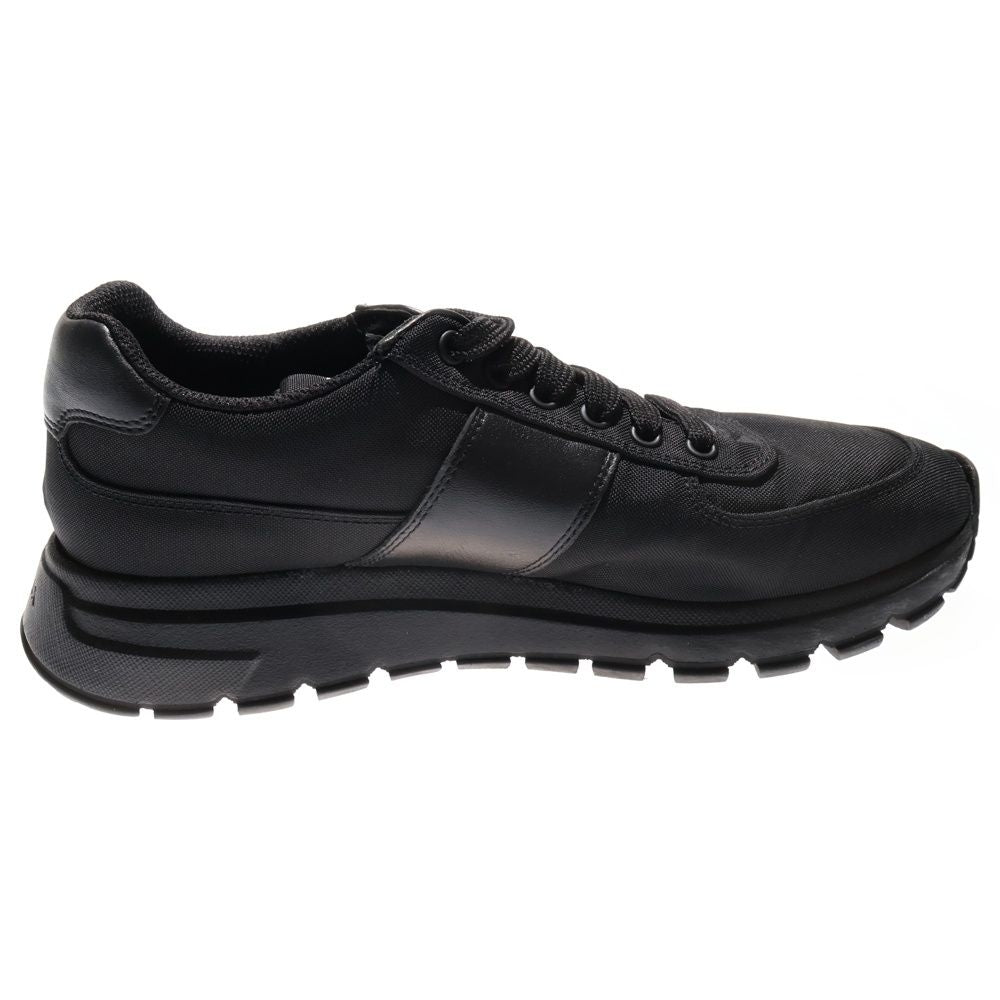 Prada Nylon Tech Low Cut Sneakers Black
