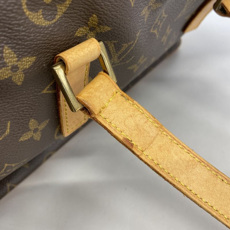 Louis Vuitton Tote Bag Monogram Cabas Mezzo M51151 Brown Ladies