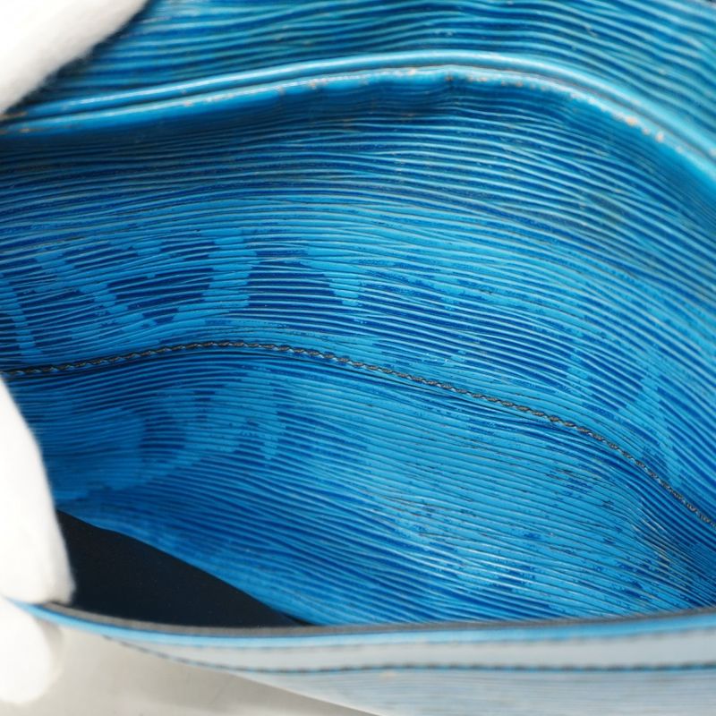 Louis Vuitton Epi Trocadero 24 M52315 Toledo Blue Women's Shoulder Bag