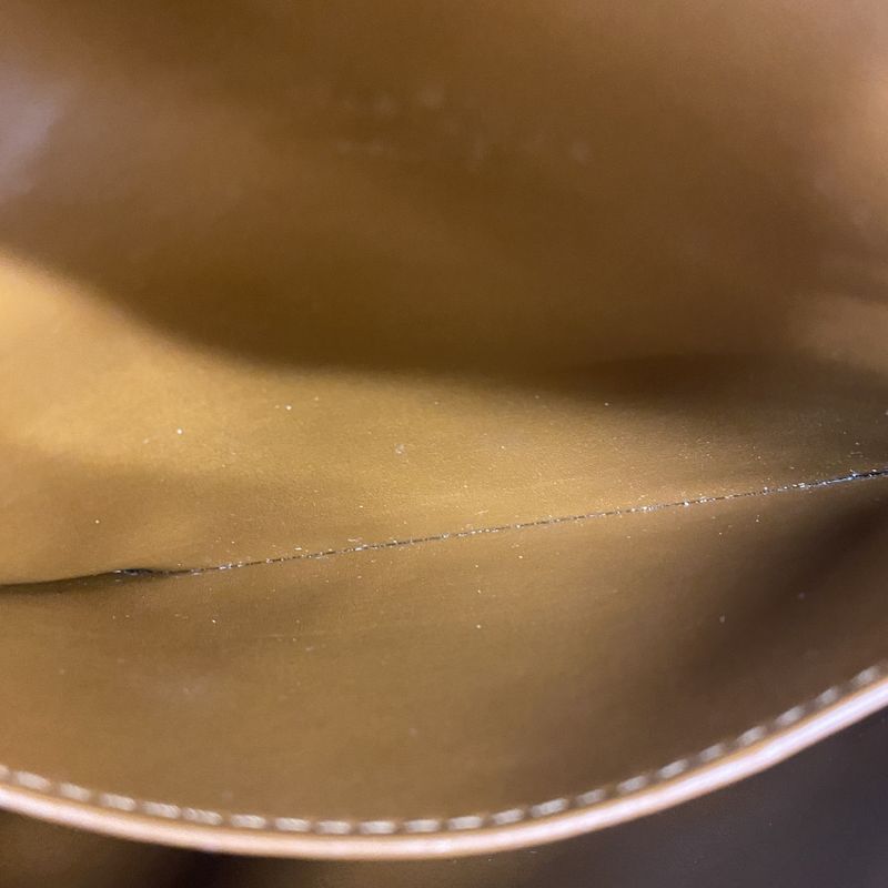 Louis Vuitton Shoulder Bag Vernis Thompson Street M91124 Bronze Women's