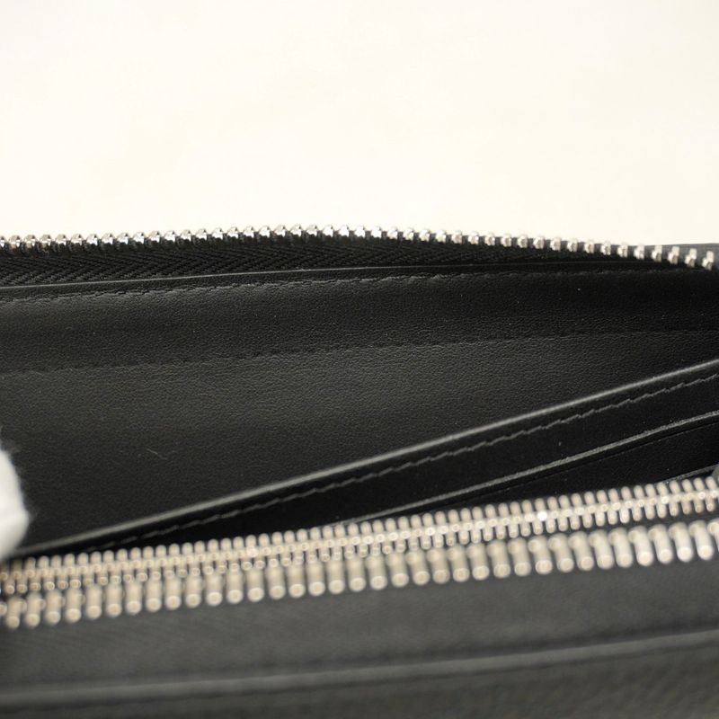 Louis Vuitton Mahina Zippy Wallet M61867 Noir Black Women