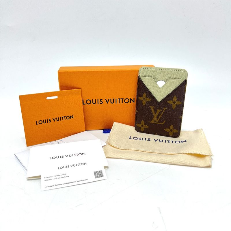 Louis Vuitton Card Case Porte Cult Magnet Monogram M25659 Monogram Canvas Anier