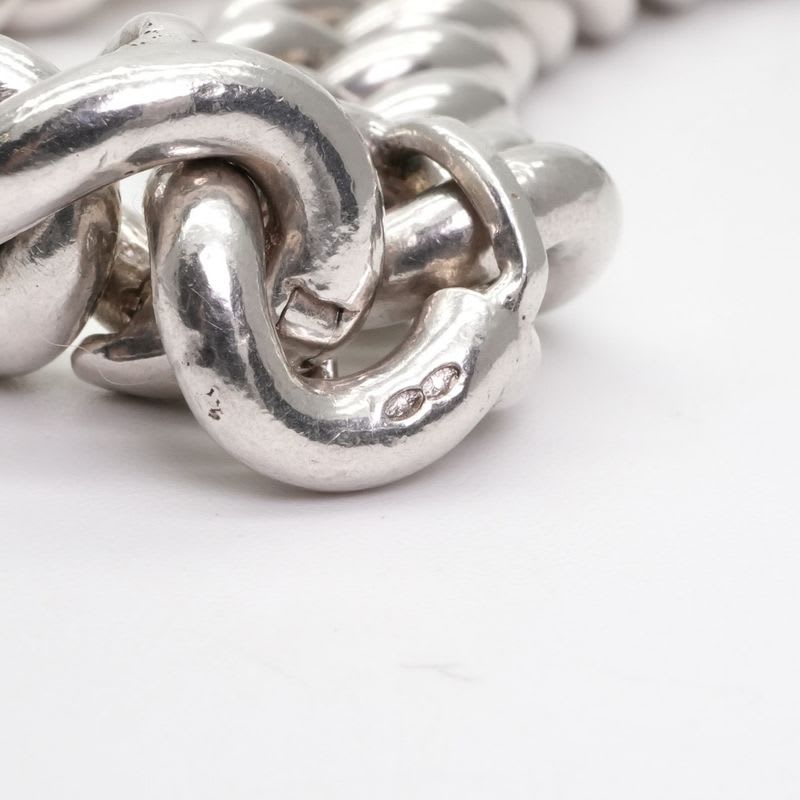 Hermes Eros Necklace Pendant Choker 750 925 Silver