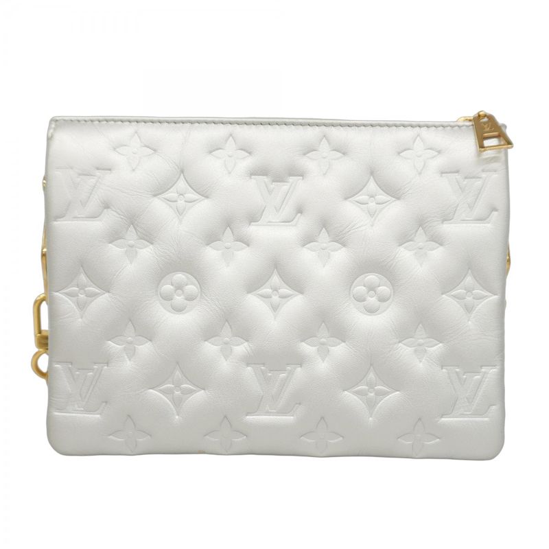 Louis Vuitton Shoulder Bag Couss in BB M20567 Silver 2-Way Bag Ladies