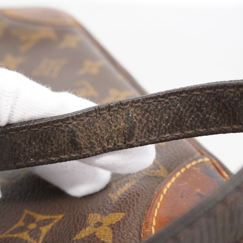 Louis Vuitton Clutch Bag Monogram Marly Dragonne GM M51825 Brown Men's