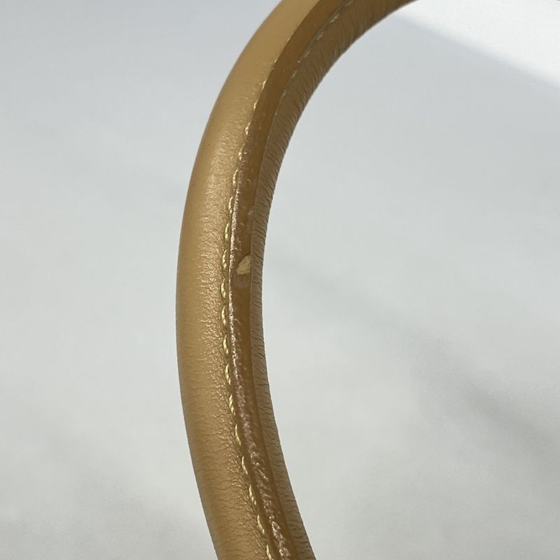 Christian Dior Handbag Trotter Canvas Green Beige Gold Hardware Women