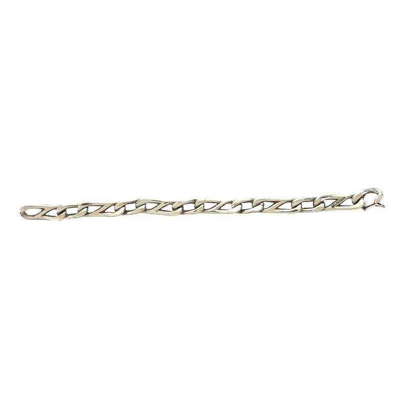 Tiffany & Co Clip Shape Link Chain Silver 925 Bracelet Bangle
