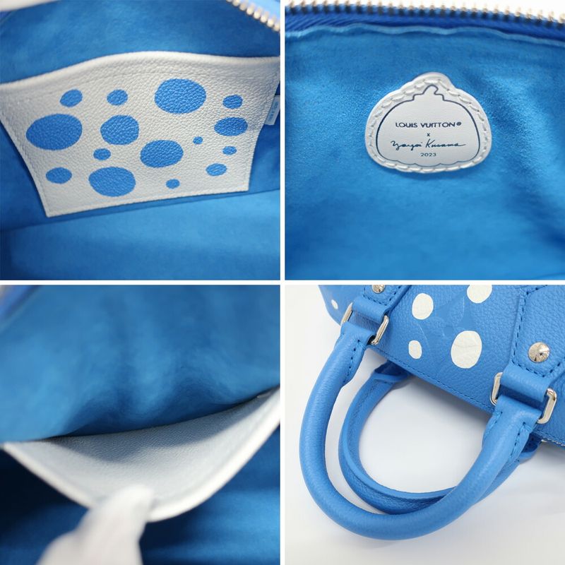Louis Vuitton Lxyk Speedy Bandolier 20 Yayoi Kusama 2-Way Handbag — view 8