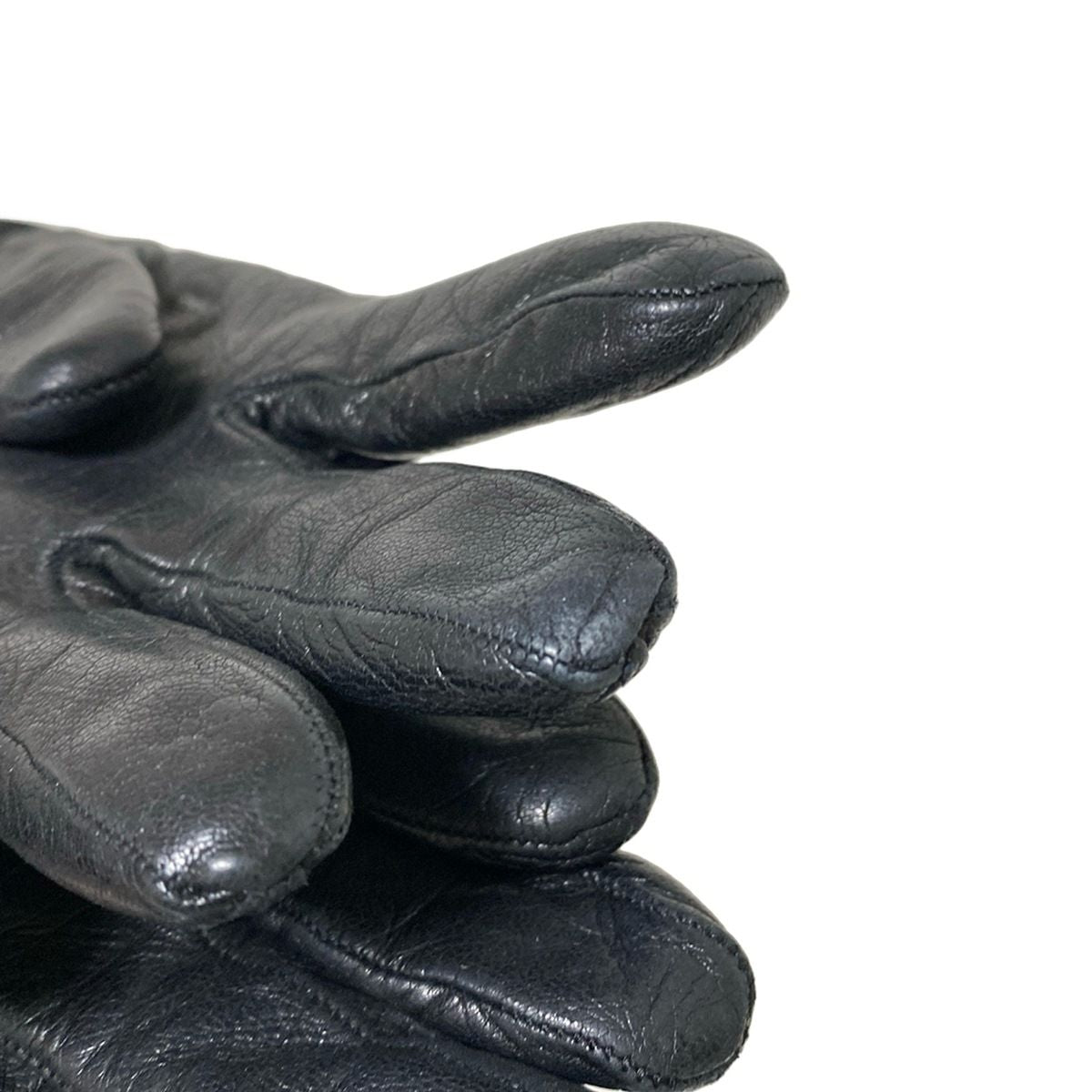 GUCCI Women's Gloves - Black Leather