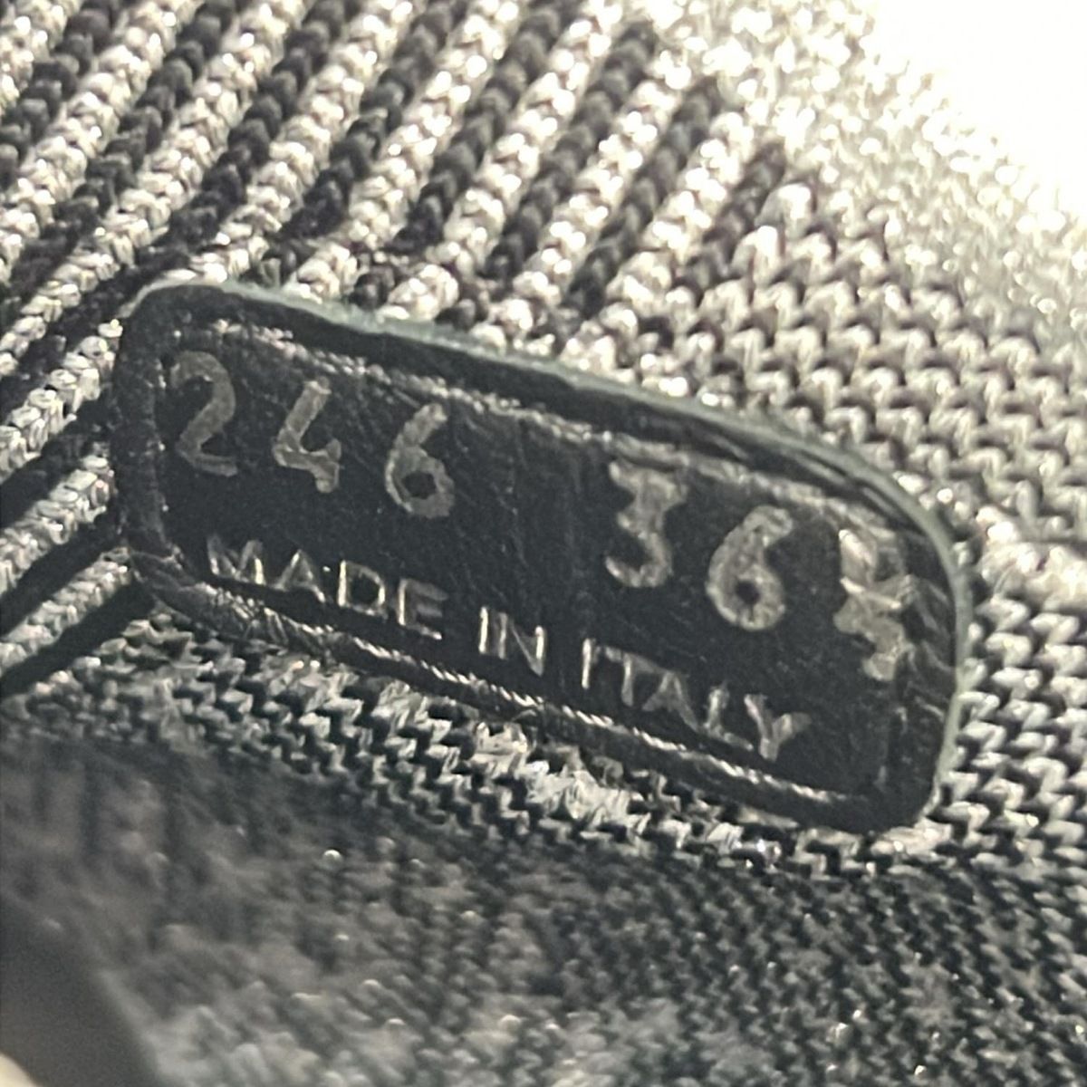 PRADA Sneakers 36 1 2 Women - Silver and black socks sneakers with removable