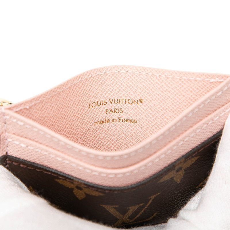 Louis Vuitton Monogram Porto Cult Lvcharm M82739 Brown Rose Ballerine PVC