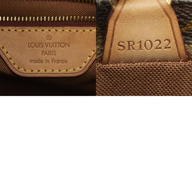 Louis Vuitton Monogram Vavin PM M51172 Brown PVC Leather Women's Louis Vuitton