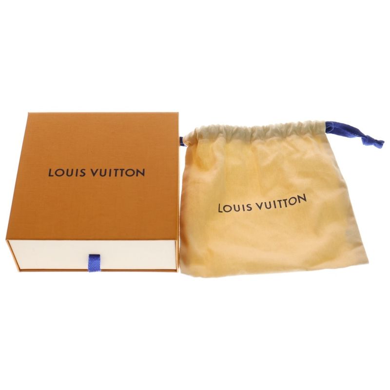 Louis Vuitton Damier Pop LV Logo Belt Brown X Red PVC X Leather M8537