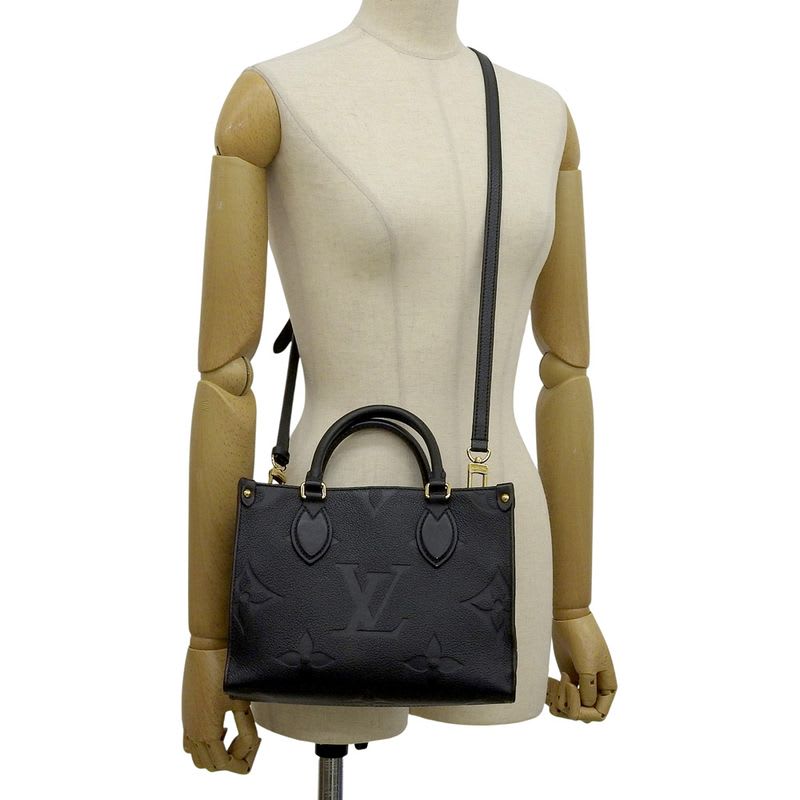 Louis Vuitton Monogram Empreinte On The Go PM Shoulder Bag