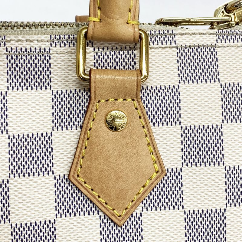 Louis Vuitton Handbag Damier Azure Speedy Bandoliere 25 N41374 White 2-way Bag