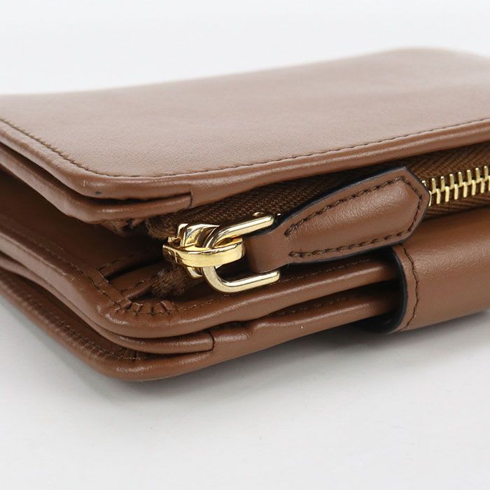 Prada City Calf Tab Wallet 1 Ml018 2 CNP F0046 Bifold Leather