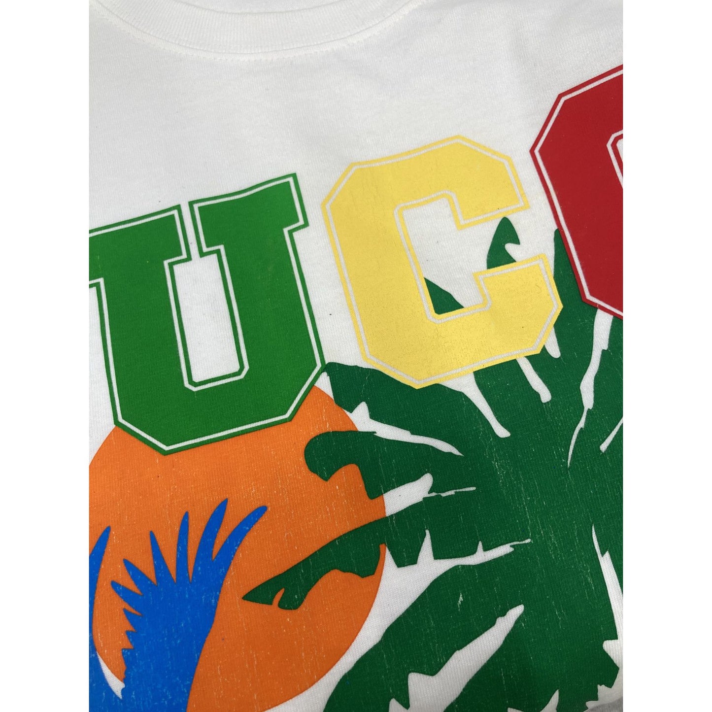 Gucci 548334 マルチカラー コットン プリント Tシャツ XXS