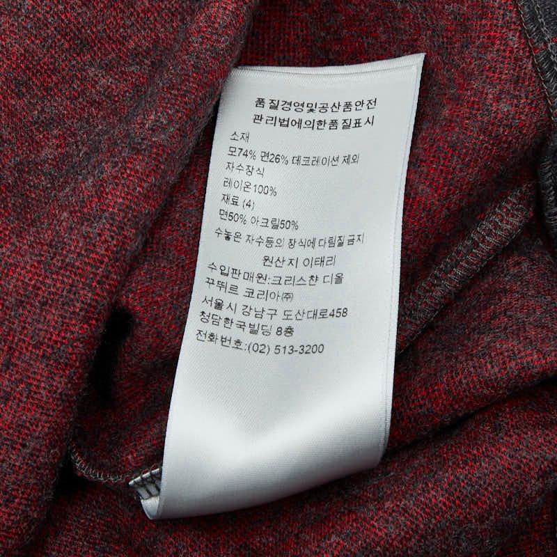 Dior 21aw Atelier Short Sleeve Shirt Baseball Shirt Size: XS 213j530a0663 Gray